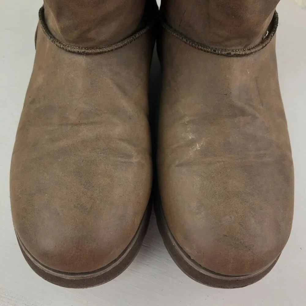 Skechers Women's Size 7 Keepsakes 2.0 Upland Brown Faux Fur Lined Boots 48805TX